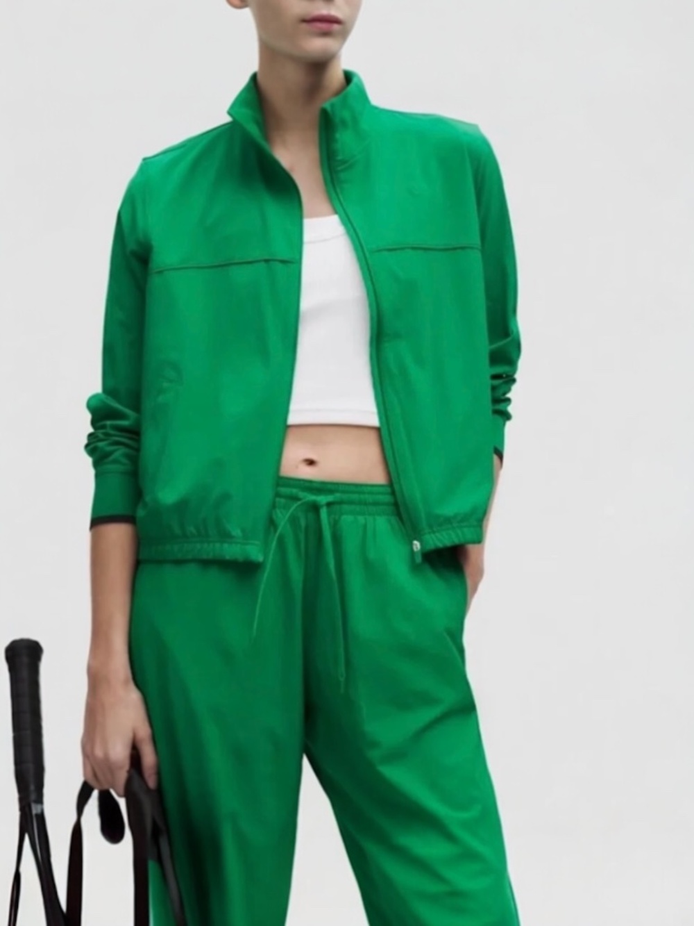 Lululemon Court Rival Track Jacket Green 12